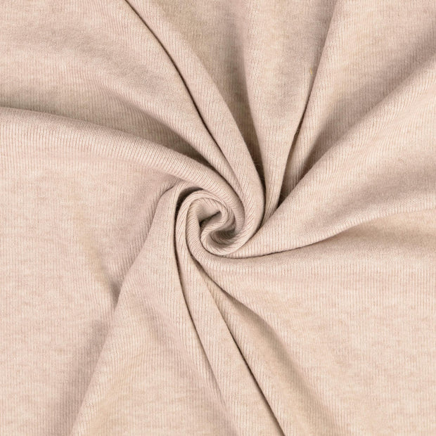 Knits fabric beige